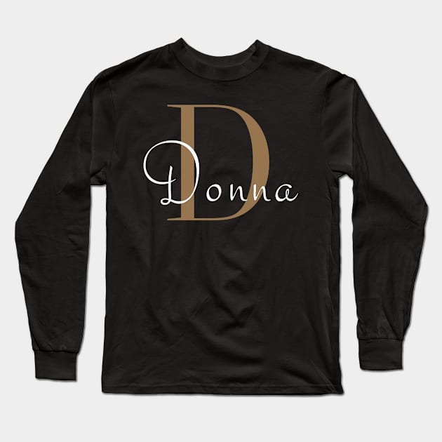 I am Donna Long Sleeve T-Shirt by AnexBm